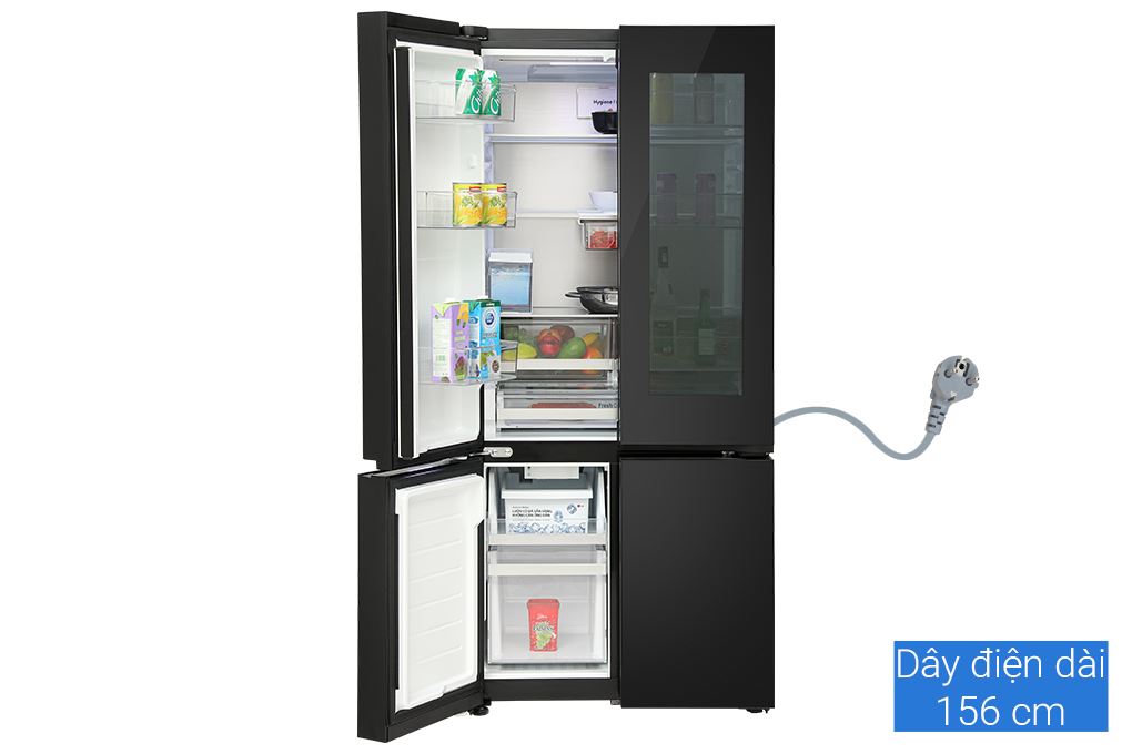 Tủ lạnh LG Inverter 617 lít Multi Door InstaView LFB61BLGAI